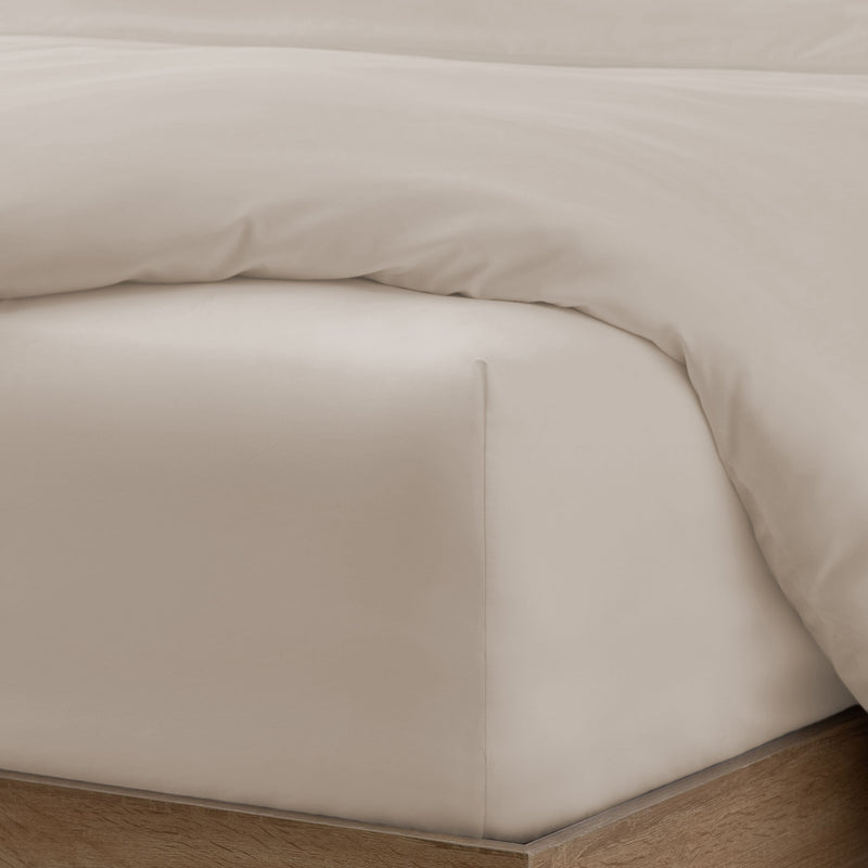 Luxe 200 Thread Count 100% Cotton Satin Fitted Sheets