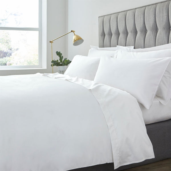 Luxe 400 Thread Count 100% Cotton Satin Flat Sheet