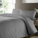 Luxe 400 Thread Count 100% Cotton Satin Stripe Pillowcases