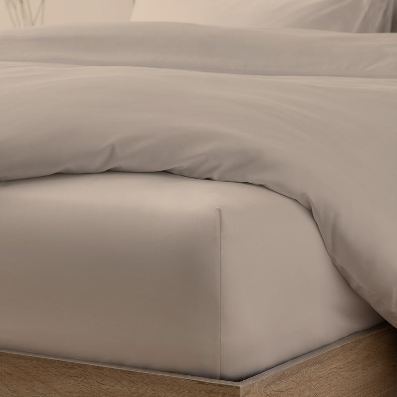 Luxe 200 Thread Count 100% Cotton Satin Fitted Sheets