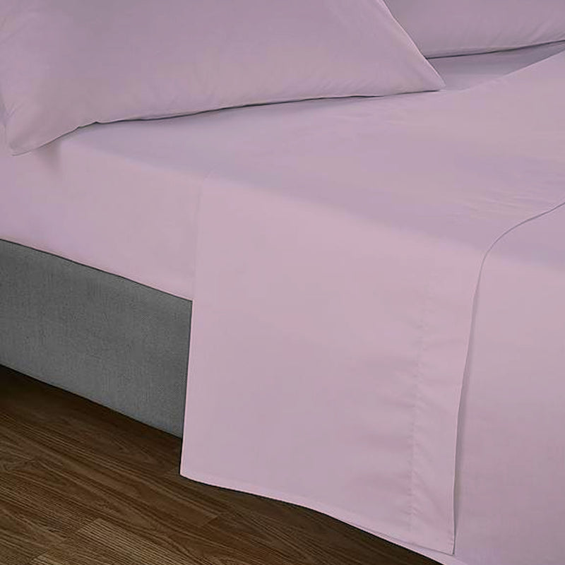 Luxe 200 Thread Count 100% Cotton Satin Flat Sheets