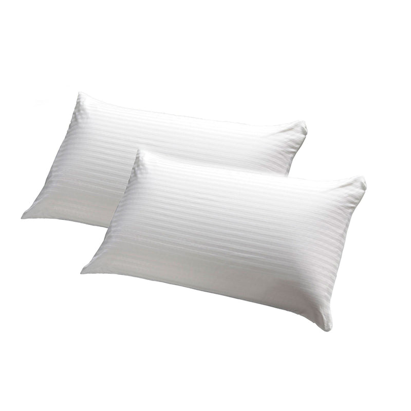 Microfibre Stripe Pillow Pair