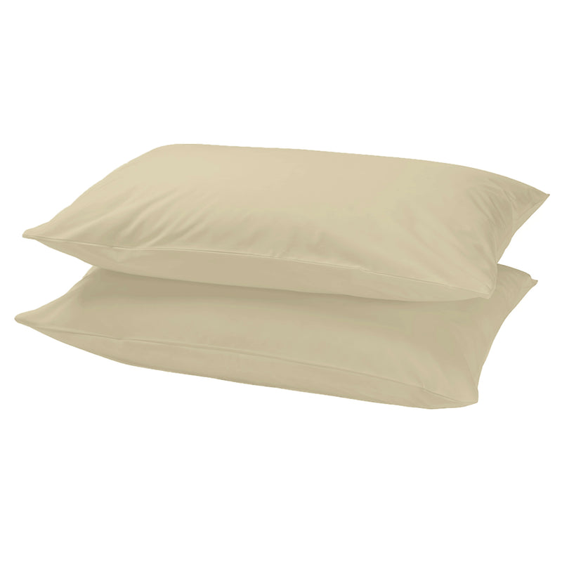 Easycare Polyester Cotton Pillowcase Pair