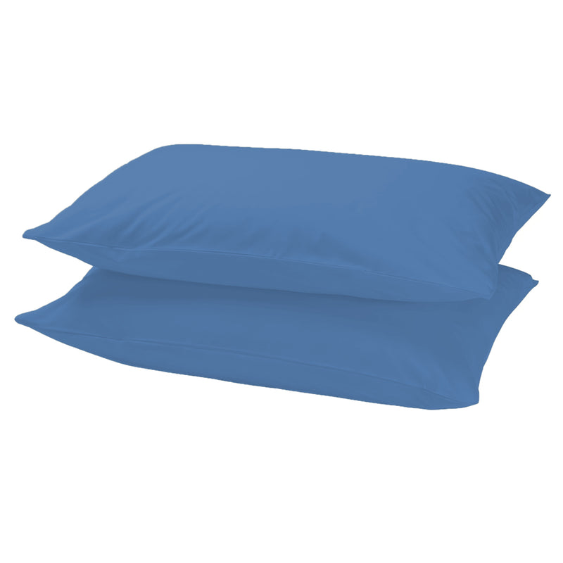 Easycare Polyester Cotton Pillowcase Pair