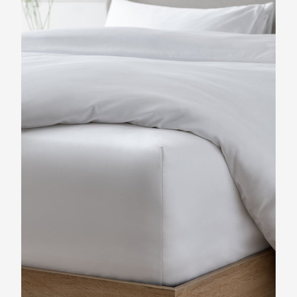 Luxe 400 Thread Count 100% Cotton Satin Deep Fitted Sheet